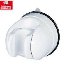 Gecko Tilting Shower Head Holder White (Disc)