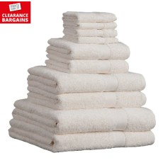 Luxury Bath Sheets Ivory (Disc)