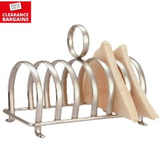 Toast Rack 7 Bar Silver (Disc)