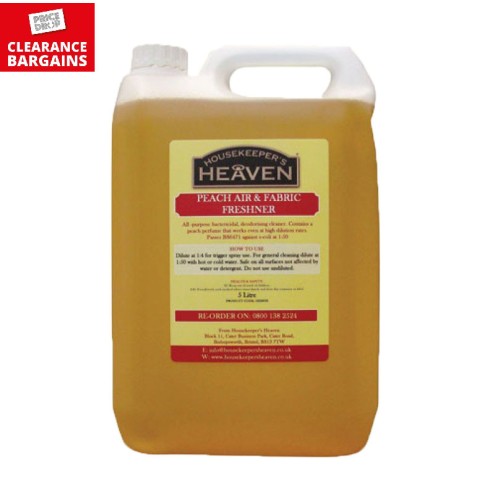 Air/Fabric Freshener Peach 5L   (Disc)