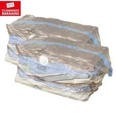 Vacuum Storage Bags Gusseted - pack of 2 (Disc)