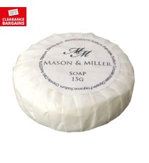 15g Pleated Soap. Pack Of 50 (Disc)