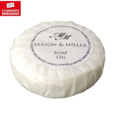 15g Pleated Soap. Pack Of 50 (Disc)