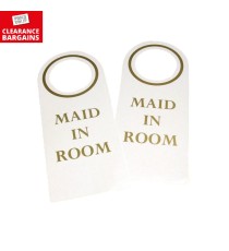 Guest Signs Maid In Room (Disc)