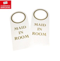 Guest Signs Maid In Room (Disc)