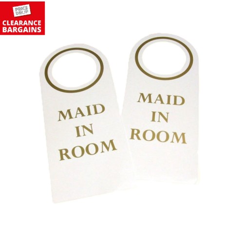 Guest Signs Maid In Room (Disc)
