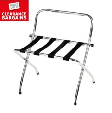 Room Luggage Stand Chrome (Disc)