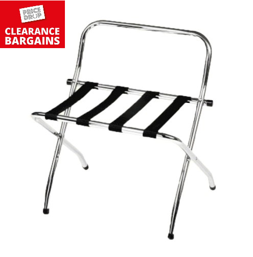 Room Luggage Stand Chrome (Disc)