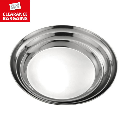Stainless Steel Tray 16" (Disc)