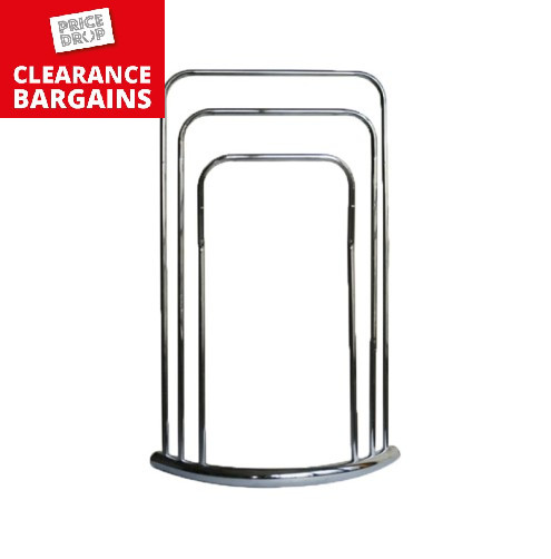 Towel Stand Chrome (Disc)