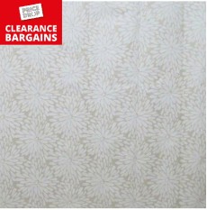 Petal Shower Curtain Cream (Disc)