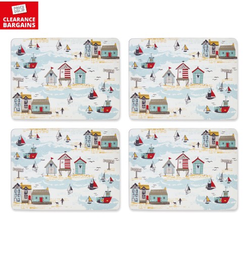 Placemats (Beside the Sea) Set of 4 (Disc)