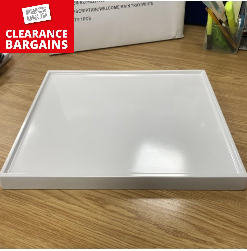 Welcome Tray white (Disc)