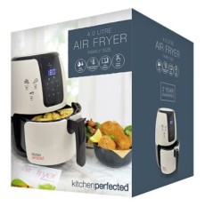 KitchenPerfected 4.0Ltr Digi-Touch Air Fryer - Cream