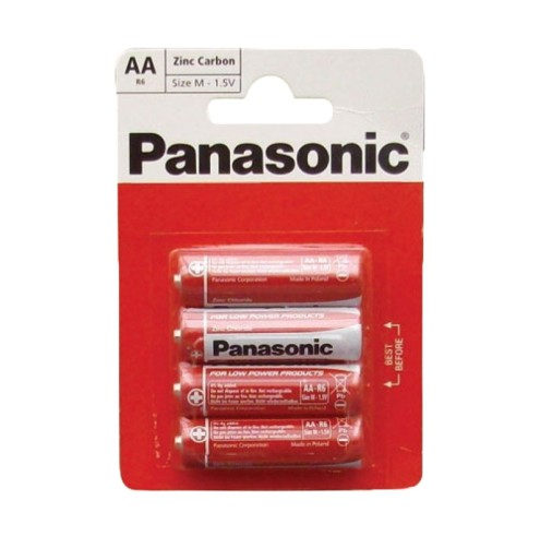 Panasonic 4 Pack AA Batteries