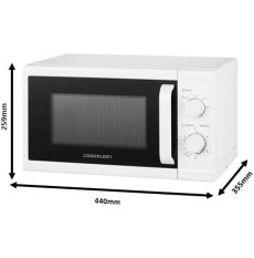 Cookology Freestanding Microwave Silver - CMAFS20LSL 