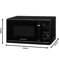 Cookology Freestanding Microwave Black - CMAFS20LBK