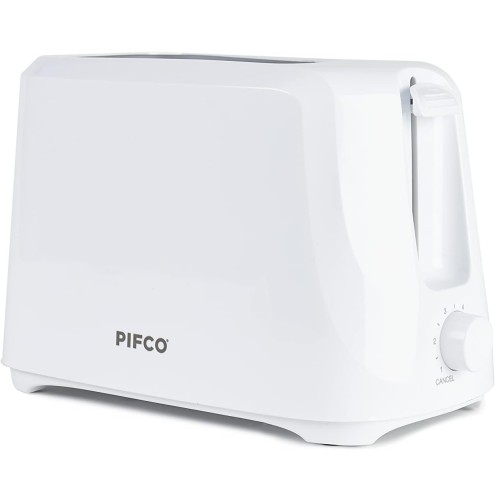 PIFCO® Essentials White 2 Slice Toaster