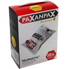 Paxanpax VB390H Non-Original Boxed SMS Bags for Numatic 200/Henry 1B/C, Pack of 10 