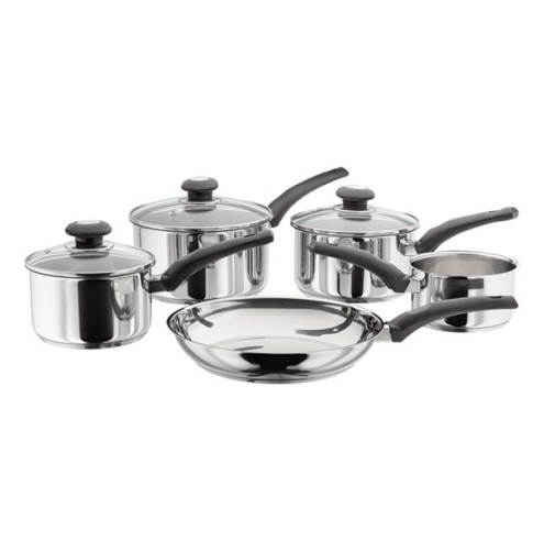 Horwoods Essentials 5 Piece Saucepan Set