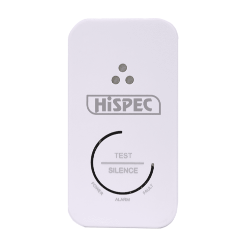 HI-Spec Carbon Monoxide Detector powered by a 10yr Sealed Lithium Battery