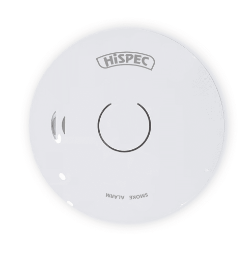 HI-Spec Battery Operated Smoke Detector powered by a 10 year battery