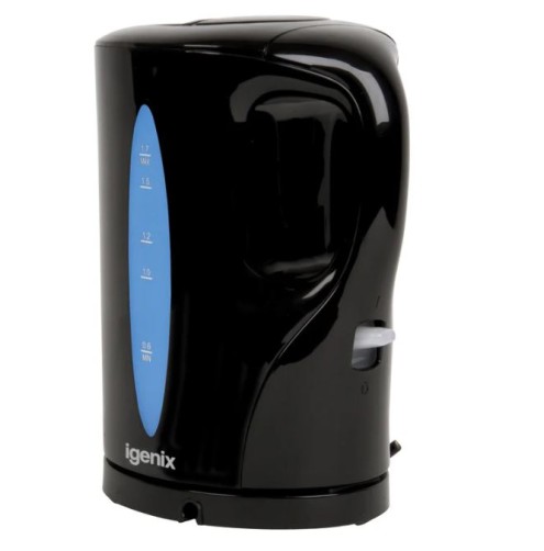Igenix Cordless 1.7 Lt Black Kettle