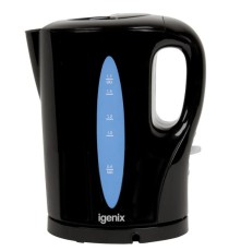 Igenix Cordless 1.7 Lt Black Kettle