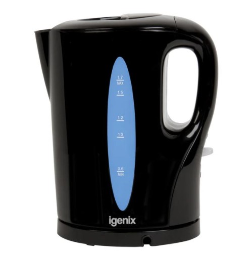 Igenix Cordless 1.7 Lt Black Kettle
