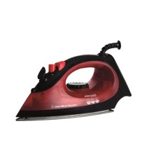 Hamilton Beach ProGlide 2200W Corded Steam Iron - Red & Black