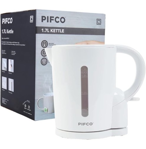 PIFCO® White 1.7L Electric Kettle