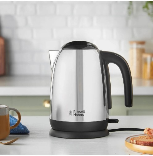 Russell Hobbs Kettle 1.7Ltr in Polished Staniless Steel