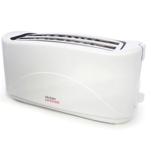 Kitchen Perfected Long Slot Toaster - White