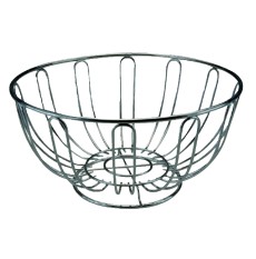 Chrome Round Fruit Bowl Chrome Round Fruit Bowl
