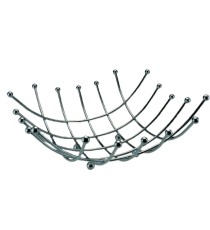 Chrome Fruit Bowl Nest