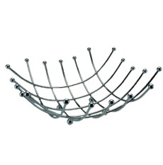 Chrome Fruit Bowl Nest Chrome Fruit Bowl Nest