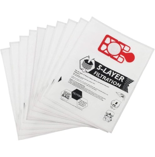 Paxanpax VB390H Non-Original Boxed SMS Bags for Numatic 200/Henry 1B/C, Pack of 10 