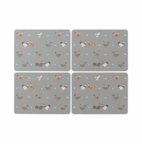 Cooksmart Placemats (Hen House Lane) Pk 4