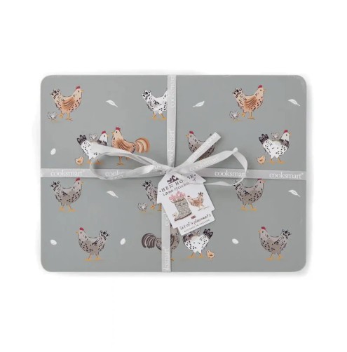 Cooksmart Placemats (Hen House Lane) Pk 4
