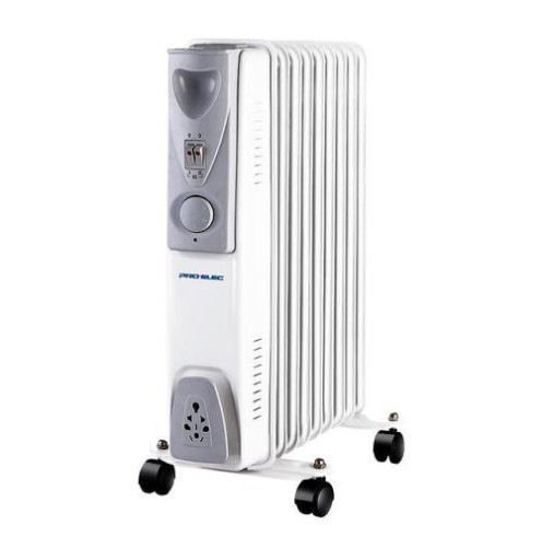 Oil Filled Radiator White - ProElec