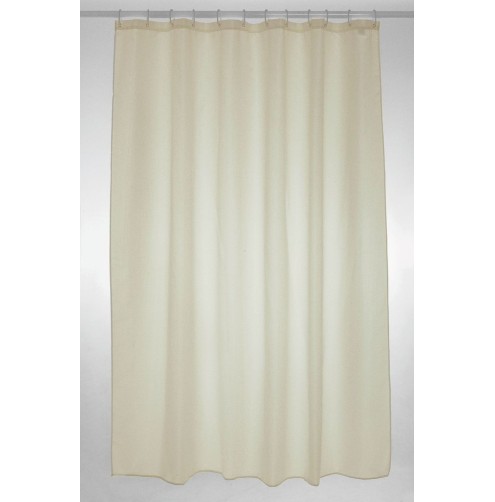Polyester Shower Curtain Cream 