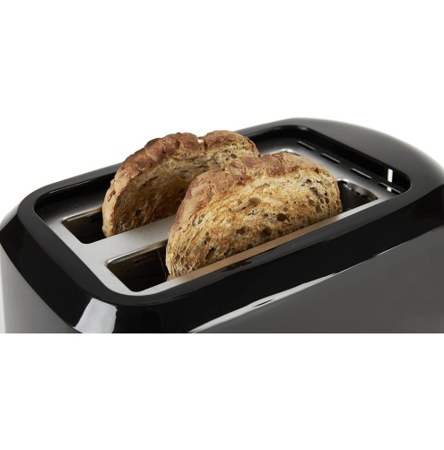 PIFCO® Essentials Black 2 Slice Toaster