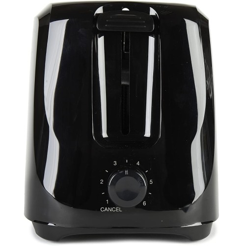 PIFCO® Essentials Black 2 Slice Toaster