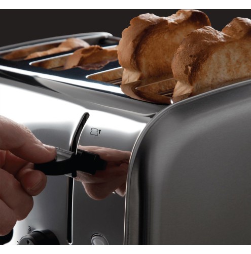 Russell Hobbs Classics 4 slice Toaster - Brushed