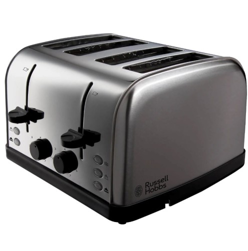 Russell Hobbs Classics 4 slice Toaster - Brushed