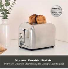 Hamilton Beach Rise Stainless Steel 2  Slice Toasters