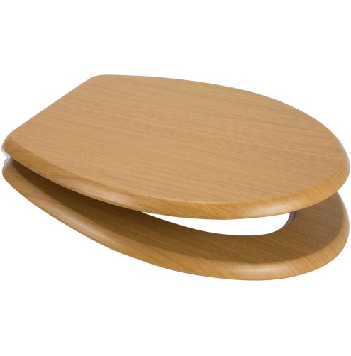 Toilet Seat MDF Oak Finish