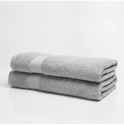 Luxury Bath Towel Silver