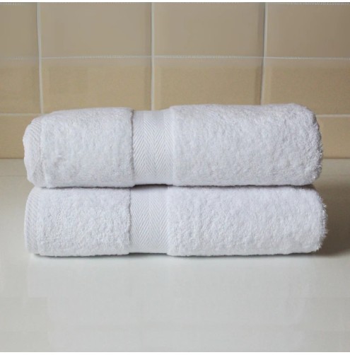 Luxury Bath Towel White