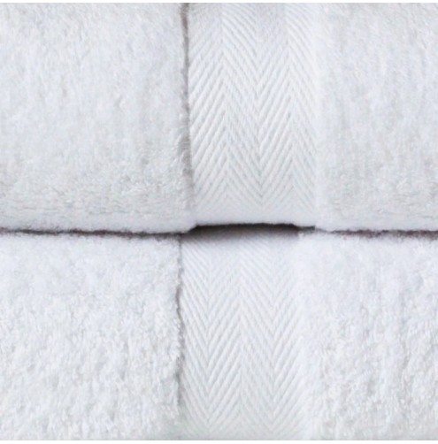 Luxury Bath Towel White